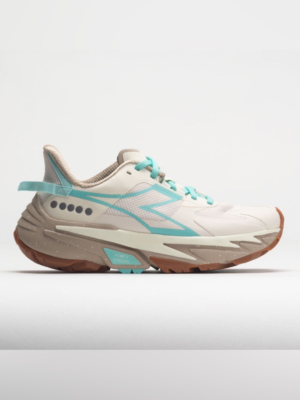 DIADORA Equipe Sestriere-XL Trail Running Shoes Cream Blue, Size 7.5/8